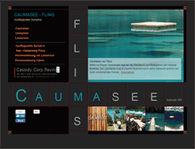 Tablet Screenshot of caumasee-flims.ch